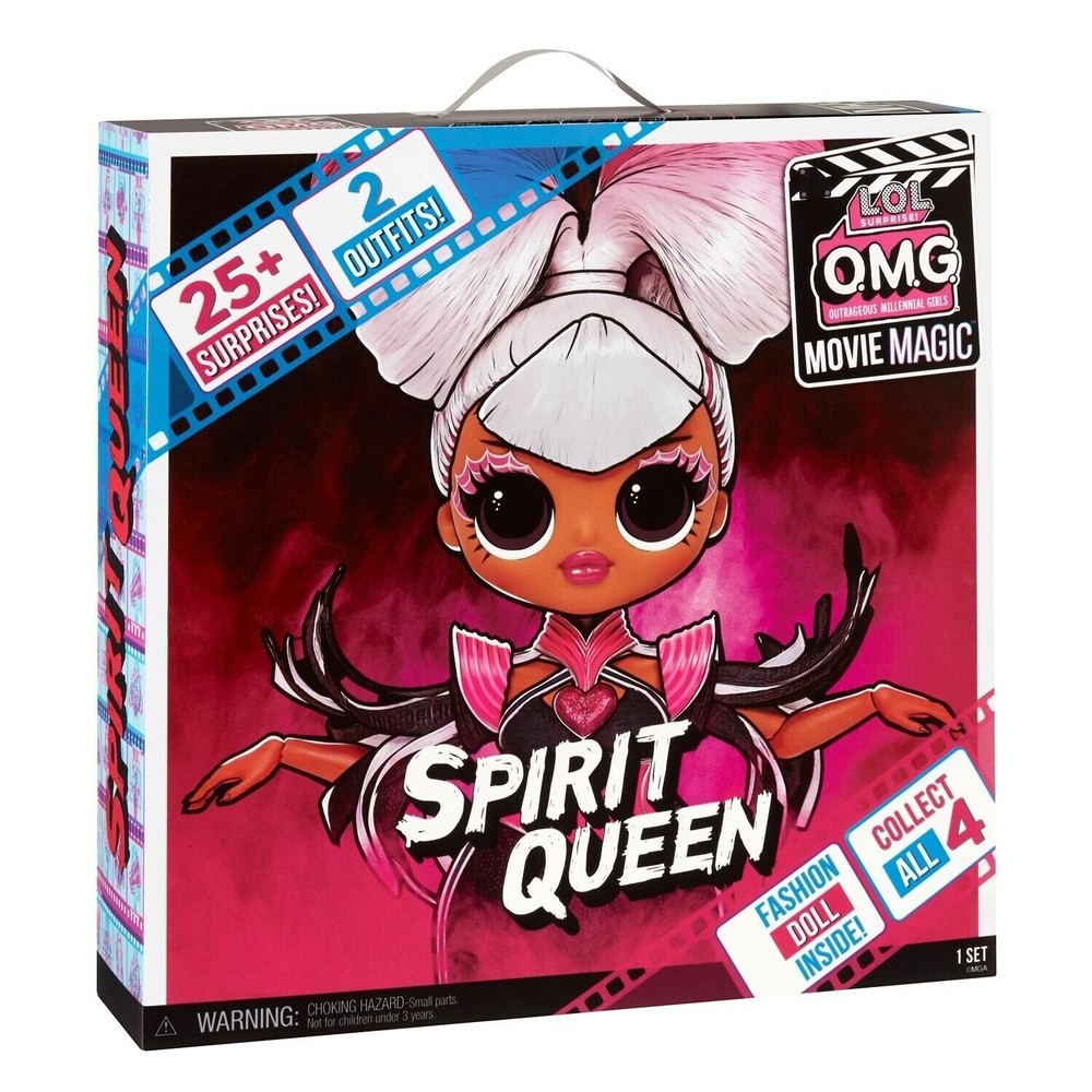 LOL Surprise OMG Movie Magic ~ Spirit Queen ~ Fashion Doll ~ 25 Surprises!!!-NEW